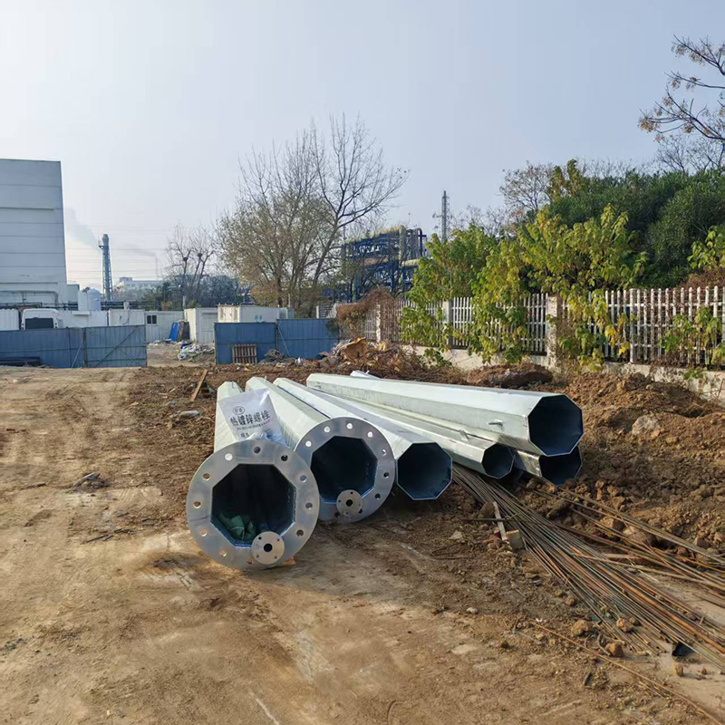 河北邯郸某变电站GH避雷塔安装