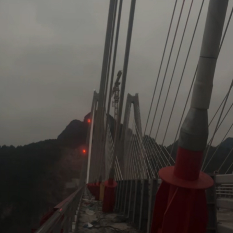 贵州某特大桥航空障碍灯调试